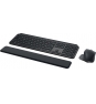 Logitech MX Keys S Combo teclado Ratón incluido RF Wireless + Bluetooth QWERTZ Suizo Grafito