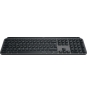 Logitech MX Keys S teclado Universal RF Wireless + Bluetooth QWERTZ Alemán Grafito