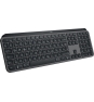Logitech MX Keys S teclado Universal RF Wireless + Bluetooth QWERTZ Alemán Grafito