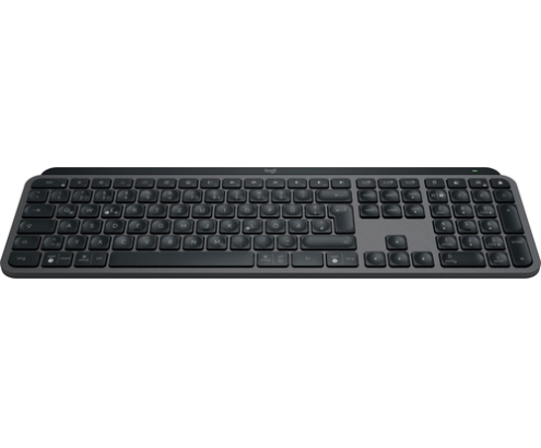 Logitech MX Keys S teclado Universal RF Wireless + Bluetooth QWERTZ Alemán Grafito