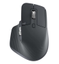 Logitech MX Master 3S, ratón inalámbrico de alto rendimiento con desplazamiento ultrarrápido, Ergo, 8000 DPI, seguimiento sobre cristal, clics disc