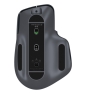 Logitech MX Master 3S, ratón inalámbrico de alto rendimiento con desplazamiento ultrarrápido, Ergo, 8000 DPI, seguimiento sobre cristal, clics disc