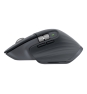 Logitech MX Master 3S, ratón inalámbrico de alto rendimiento con desplazamiento ultrarrápido, Ergo, 8000 DPI, seguimiento sobre cristal, clics disc