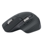 Logitech MX Master 3S, ratón inalámbrico de alto rendimiento con desplazamiento ultrarrápido, Ergo, 8000 DPI, seguimiento sobre cristal, clics disc