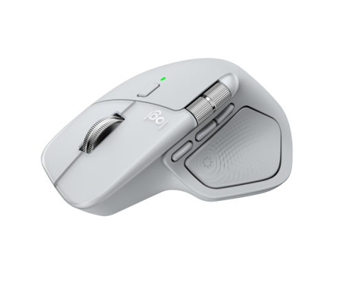 Logitech MX Master 4 for Mac, ratón Bluetooth ergonómico con respuesta háptica avanzada, desplazamiento ultrarrápido, carga USB-C, macOS, iPadOS, 