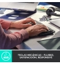 Logitech MX Mini Mechanical teclado RF Wireless + Bluetooth QWERTY Internacional de EE.UU. Grafito, Gris