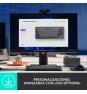 Logitech MX Mini Mechanical teclado RF Wireless + Bluetooth QWERTY Internacional de EE.UU. Grafito, Gris