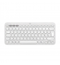Logitech Pebble Keys 2 K380s teclado RF Wireless + Bluetooth QWERTY Español Blanco
