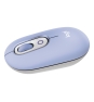 Logitech POP Mouse, ratón inalámbrico Bluetooth compacto y portátil con botones programables y clics discretos, tecnología Easy-Switch para altern