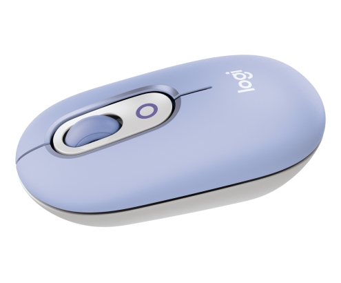 Logitech POP Mouse, ratón inalámbrico Bluetooth compacto y portátil con botones programables y clics discretos, tecnología Easy-Switch para altern