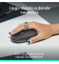 Logitech POP Mouse, ratón inalámbrico Bluetooth compacto y portátil con botones programables y clics discretos, tecnología Easy-Switch para altern