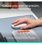 Logitech POP Mouse, ratón inalámbrico Bluetooth compacto y portátil con botones programables y clics discretos, tecnología Easy-Switch para altern