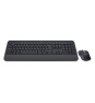 Logitech Signature MK650 Combo For Business teclado Ratón incluido Bluetooth QWERTY Danés, Finlandés, Noruego, Sueco Grafito