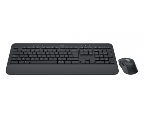 Logitech Signature MK650 Combo For Business teclado Ratón incluido Bluetooth QWERTY Danés, Finlandés, Noruego, Sueco Grafito