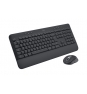 Logitech Signature MK650 Combo For Business teclado Ratón incluido Bluetooth QWERTY Internacional de EE.UU. Grafito