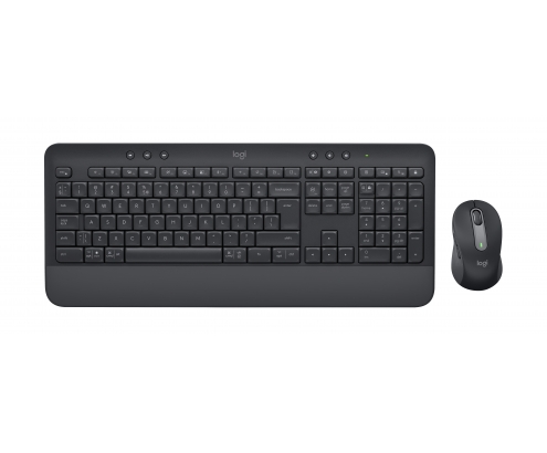 Logitech Signature MK650 Combo For Business teclado Ratón incluido Bluetooth QWERTY Internacional de EE.UU. Grafito