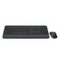 Logitech Signature MK650 Combo For Business teclado Ratón incluido Bluetooth QWERTZ Checa, Eslovaco Grafito