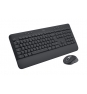 Logitech Signature MK650 Combo For Business teclado Ratón incluido RF Wireless + Bluetooth QWERTY Español Grafito