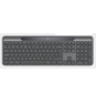 Logitech Signature Slim Solar+ K980 for Business teclado Universal RF Wireless + Bluetooth QWERTY Español Grafito