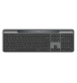 Logitech Signature Slim Solar + K980 teclado Universal RF Wireless + Bluetooth QWERTY Inglés internacional Grafito