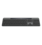 Logitech Signature Slim Solar + K980 teclado Universal RF Wireless + Bluetooth QWERTY Inglés internacional Grafito