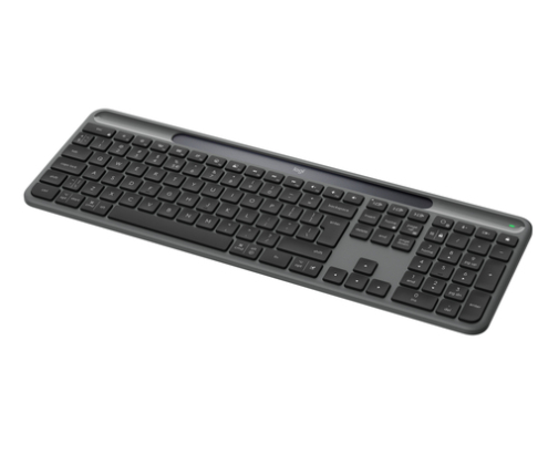 Logitech Signature Slim Solar + K980 teclado Universal RF Wireless + Bluetooth QWERTY Inglés internacional Grafito