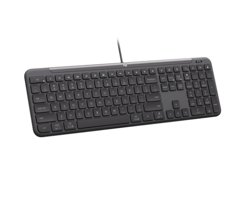 Logitech Signature Slim Wired K620 For Business teclado Universal USB QWERTZ Alemán Grafito
