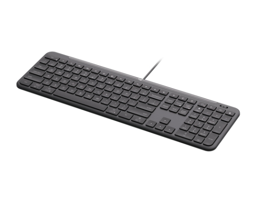 Logitech Signature Slim Wired K620 For Business teclado Universal USB QWERTZ Alemán Grafito