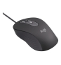 Logitech Signature Wired M520 for Business ratón Oficina Ambidextro USB Tipo C Óptico 4000 DPI