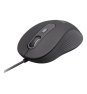 Logitech Signature Wired M520 for Business ratón Oficina Ambidextro USB Tipo C Óptico 4000 DPI