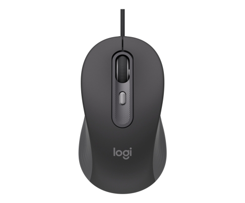 Logitech Signature Wired M520 for Business ratón Oficina Ambidextro USB Tipo C Óptico 4000 DPI