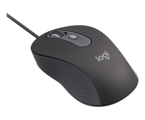 Logitech Signature Wired M520 for Business ratón Oficina Ambidextro USB Tipo C Óptico 4000 DPI
