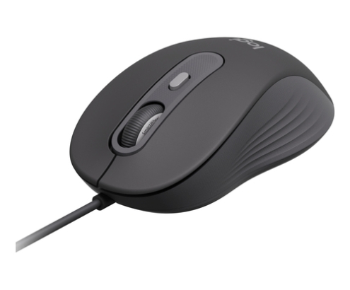 Logitech Signature Wired M520 for Business ratón Oficina Ambidextro USB Tipo C Óptico 4000 DPI