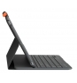Logitech slim folio tablet con teclado bluetooth qwertz aleman grafito 