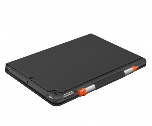 Logitech slim folio tablet con teclado bluetooth qwertz aleman grafito 