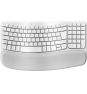 Logitech Wave Keys for Mac teclado Hogar / Oficina Bluetooth QWERTZ Alemán Blanco