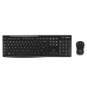 Logitech Wireless Combo MK270 teclado Ratón incluido Hogar USB QWERTZ Alemán Negro