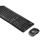 Logitech Wireless Combo MK270 teclado Ratón incluido Hogar USB QWERTZ Alemán Negro