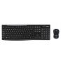 Logitech Wireless Combo MK270 teclado USB AZERTY Francés Negro
