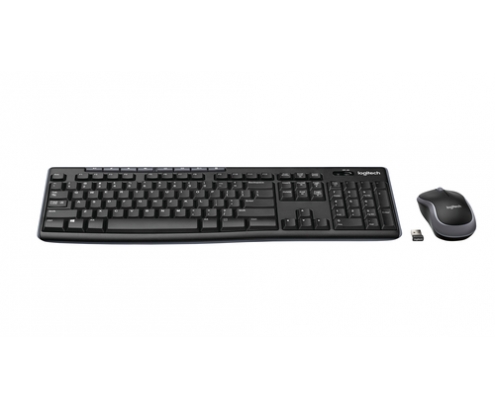 Logitech Wireless Combo MK270 teclado USB AZERTY Francés Negro