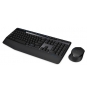 Logitech Wireless Combo MK345 teclado USB QWERTY Inglés Negro