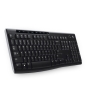 Logitech Wireless Keyboard K270 teclado Hogar RF inalámbrico AZERTY Francés Negro