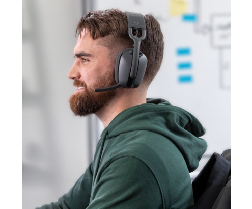 Logitech Zone Vibe 100 Auriculares Inalámbrico Diadema Llamadas/Música Bluetooth Grafito