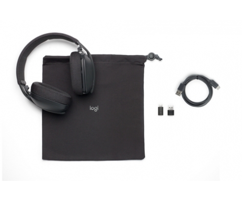 Logitech Zone Vibe Auriculares Inalámbrico Diadema Llamadas/Música Bluetooth Grafito