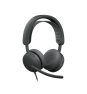Logitech Zone Wired 2 Auriculares Alámbrico Diadema Llamadas/Música USB Type-C / USB Type-A Grafito