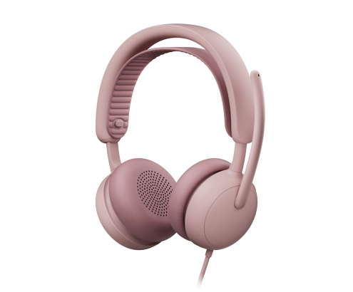 Logitech Zone Wired 2 Auriculares Alámbrico Diadema Llamadas/Música USB Type-C / USB Type-A Rosa