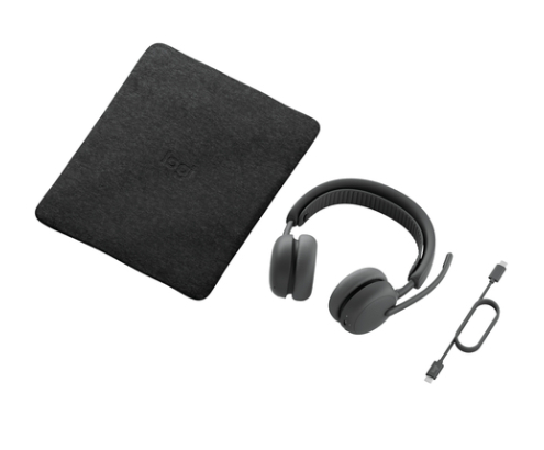 Logitech Zone Wireless 2 ES Auriculares Inalámbrico Diadema Business/Everyday USB Tipo C Bluetooth Grafito