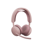 Logitech Zone Wireless 2 ES Auriculares Inalámbrico Diadema Business/Everyday USB Tipo C Bluetooth Rosa
