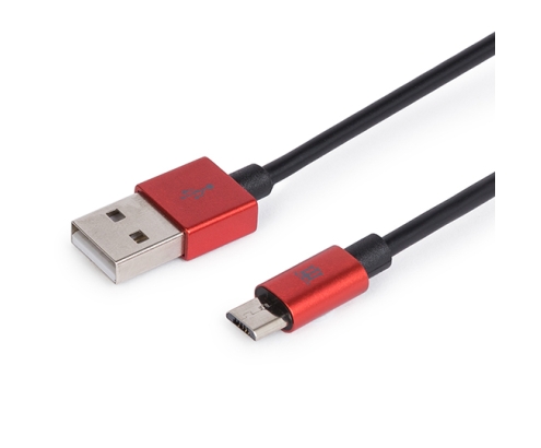 Maillon Technologique Premium MTPMUR241 cable USB USB 2.0 1 m USB A Micro-USB B Rojo