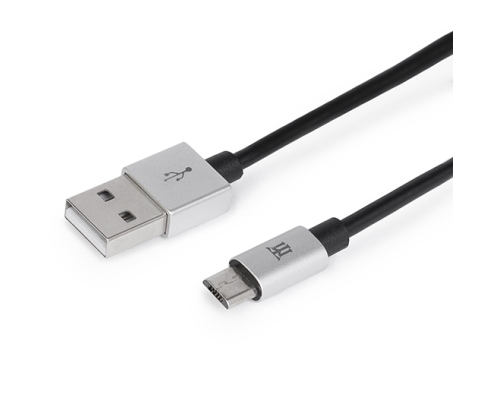 Maillon Technologique Premium MTPMUS241 cable USB USB 2.0 1 m USB A Micro-USB B Plata